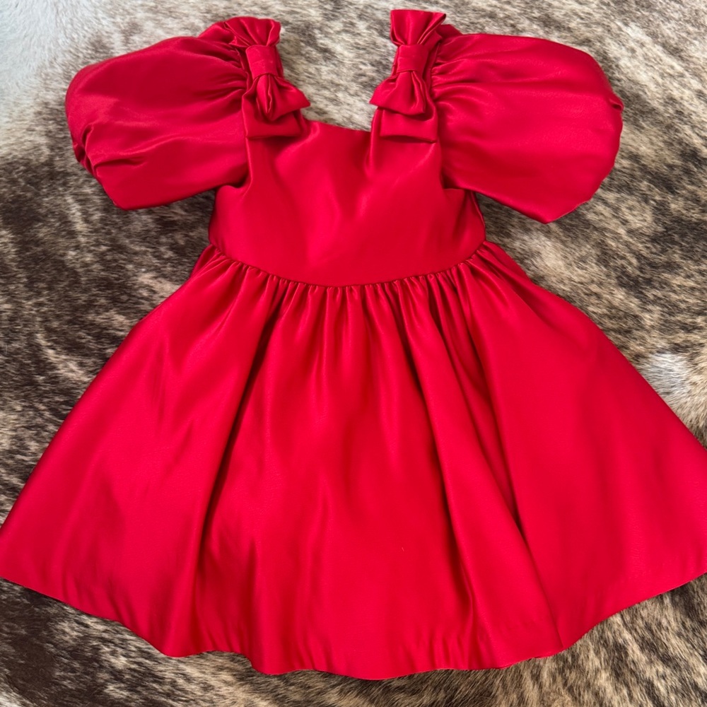 Janie and Jack Red Formal Kids Dress